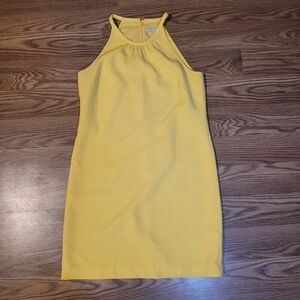 Banana Republic Yellow Mini Dress